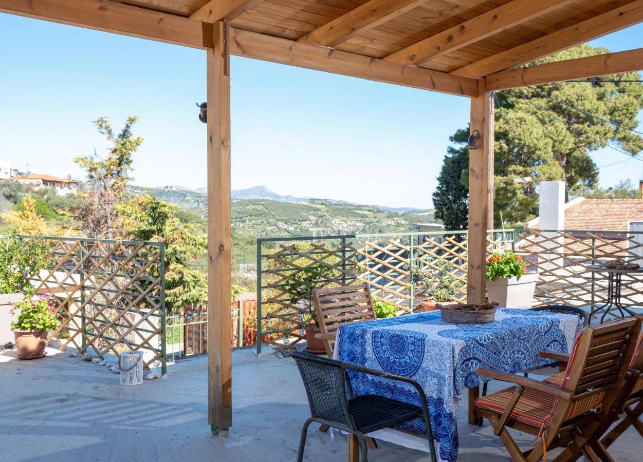 Cozy Studio In Dafnes Near To Heraklion Apartment Dhafnes Exterior foto